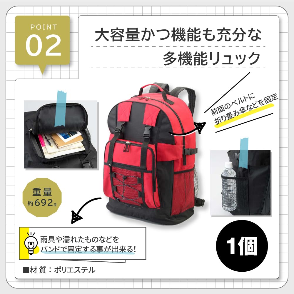 Amazon.co.jp: EVERSAFE 3日間を生き延びる防災セット 2人用
